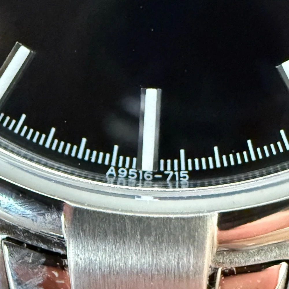 Belair Rare Luxury Watch Black Dial Stainless Bracelet New in Original Box